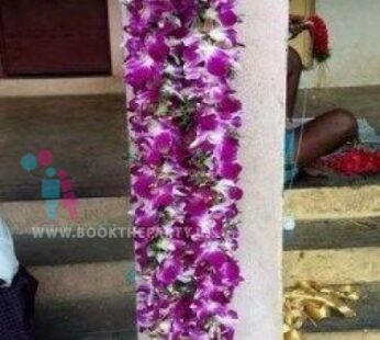 Purple Orchids Garland