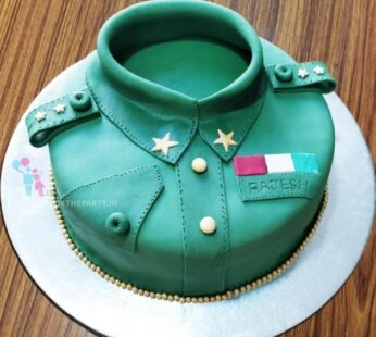 Army Uniform Cake